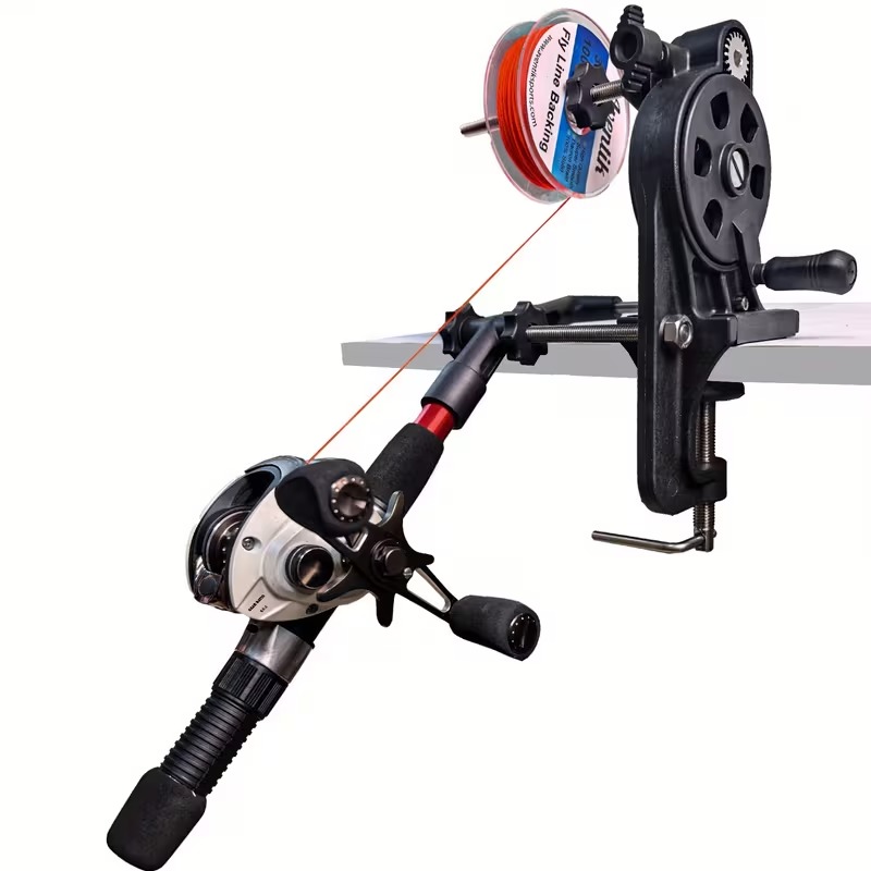 Fishing Line Winder - Aventik 釣り糸巻き取り器、5:1高速ギア比の双方向巻き取りツール、釣り糸ワインダー