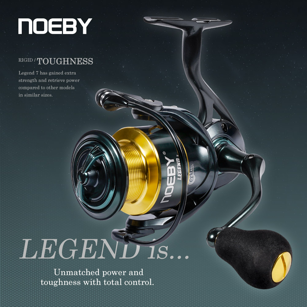 Daiwa Reel Bg - Noeby スピニング釣りリール 3000 4000 5000 6000
