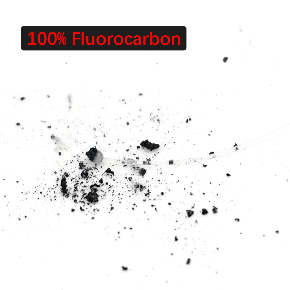 10mフッ素コーティング鯉釣り糸 超硬質カーボンファイバー  - Fluorocarbon Line のレビューと価格