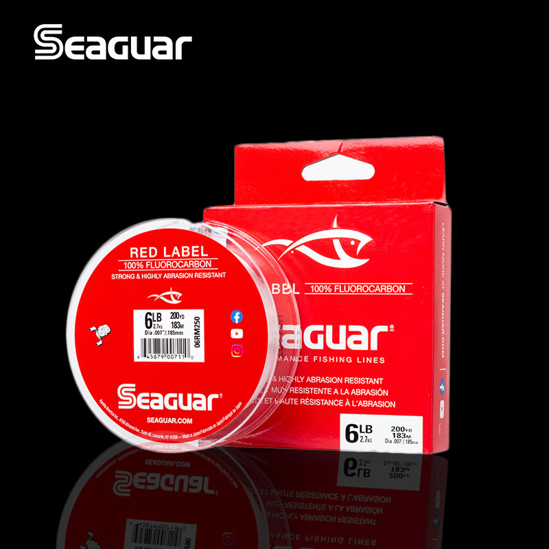 SEAGUAR レッドラベル 160M/183M 100%日 - Fluorocarbon Line のレビューと価格