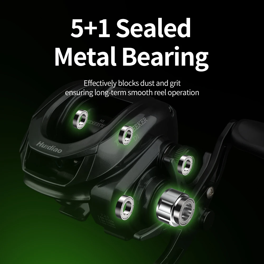 Huidiao TRAILSEEKER DC ベイトキャステ - Kastking Reel Zephyr のレビューと価格