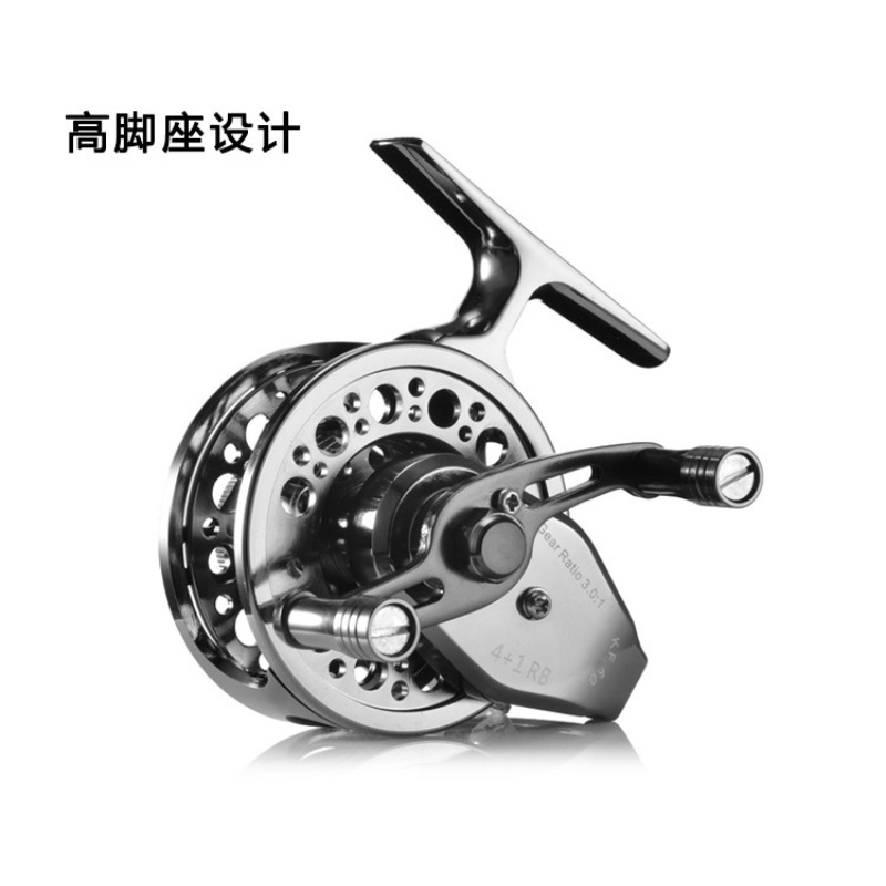 軽量フルメタルフロントフィッシングリール、ハイフットベース、 - Ice Fishing Line のレビューと価格