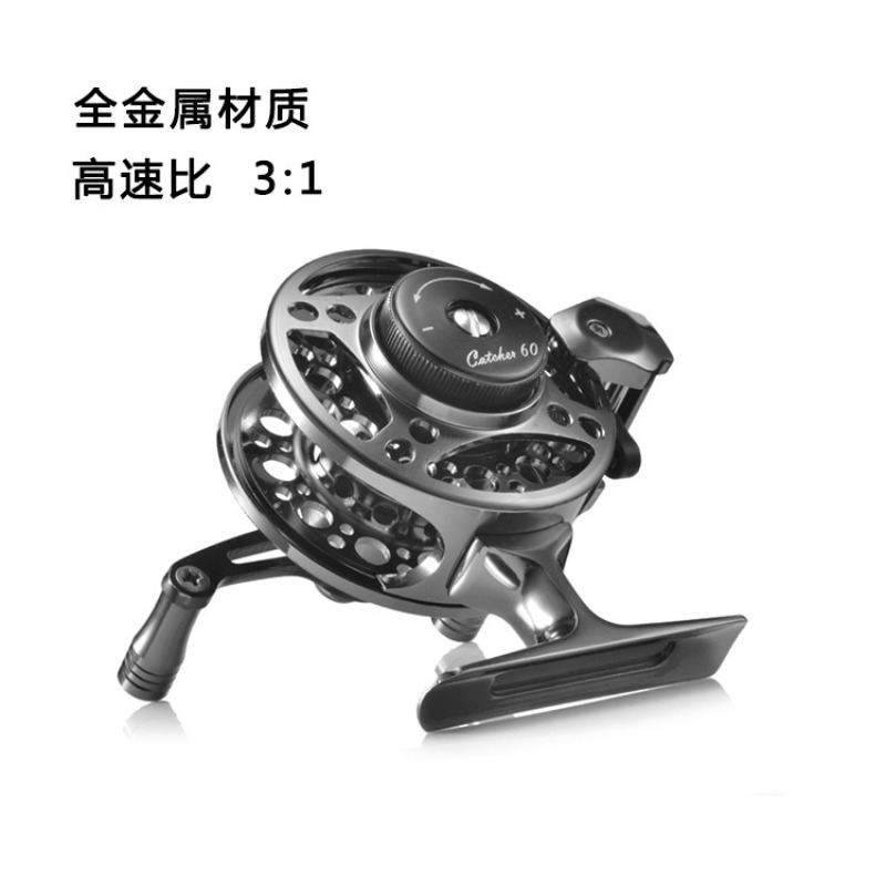 軽量フルメタルフロントフィッシングリール、ハイフットベース、 - Ice Fishing Line のレビューと価格