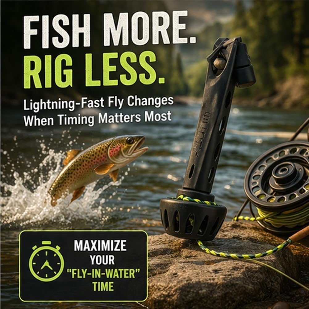 ポータブル磁気フライスレッダー 簡単で速いフライフィッシング - Fishing Line Winder のレビューと価格