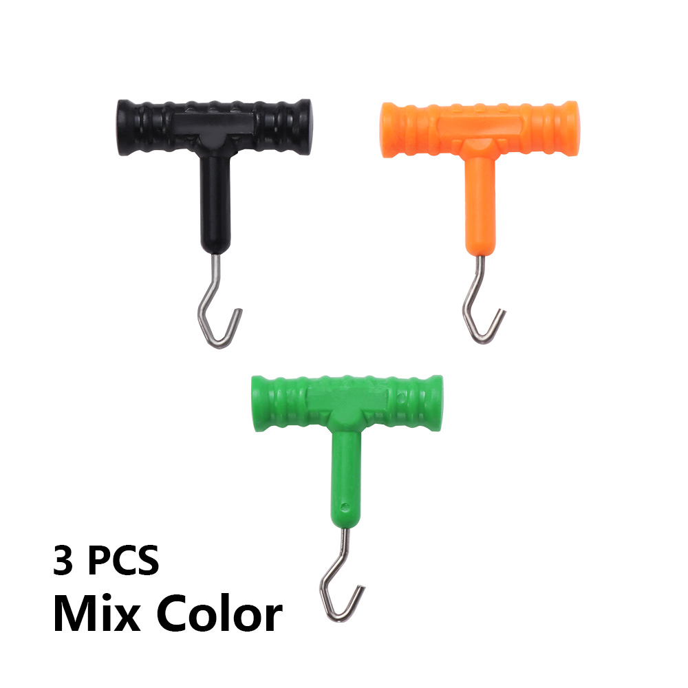ステンレス鋼の蝶ネクタイフック,3個,滑らかな鯉の蝶ネクタイ - Fishing Line Winder のレビューと価格