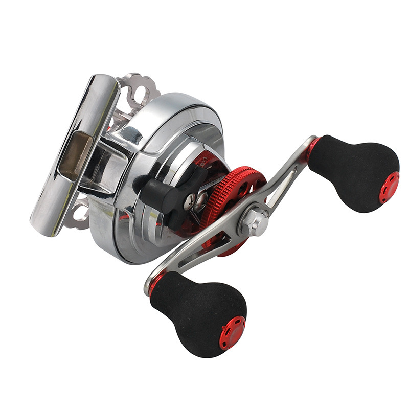 フルメタル製ラフト釣り用リール、調整可能なドラグ付き、ワンキ - Ice Fishing Line のレビューと価格